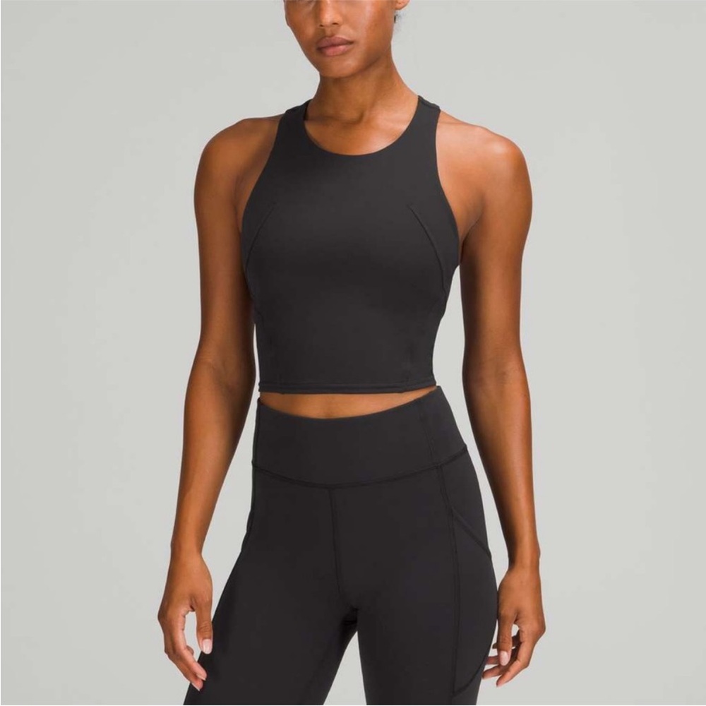 Lululemon Black Invigorate Sports Bra
